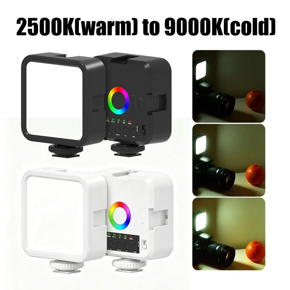 Photography Videos Free - 充電式LEDビデオライト、ポータブルミニフィルライト、防水・調光機能付き、ポータブル撮影用照明、ライブストリーミング用。